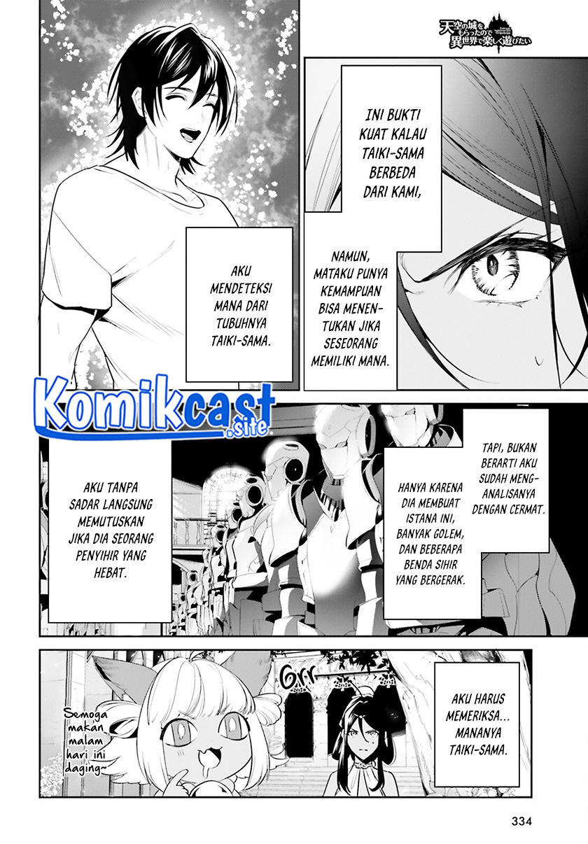 Tenkuu no Shiro o Moratta no de Isekai de Tanoshiku Asobitai Chapter 31 Gambar 7