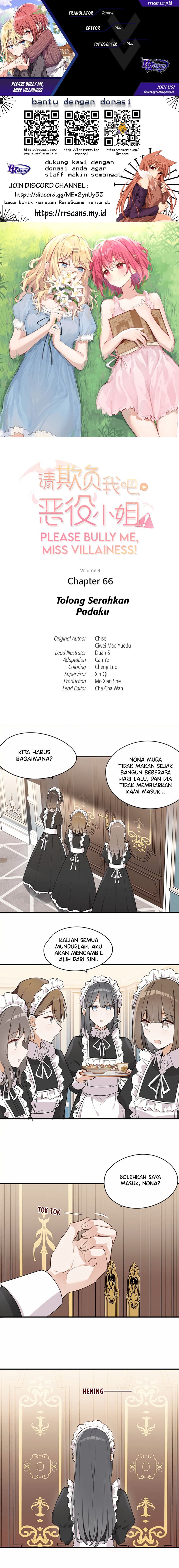 Baca Komik Please Bully Me, Miss Villainess! Chapter 66 Gambar 1