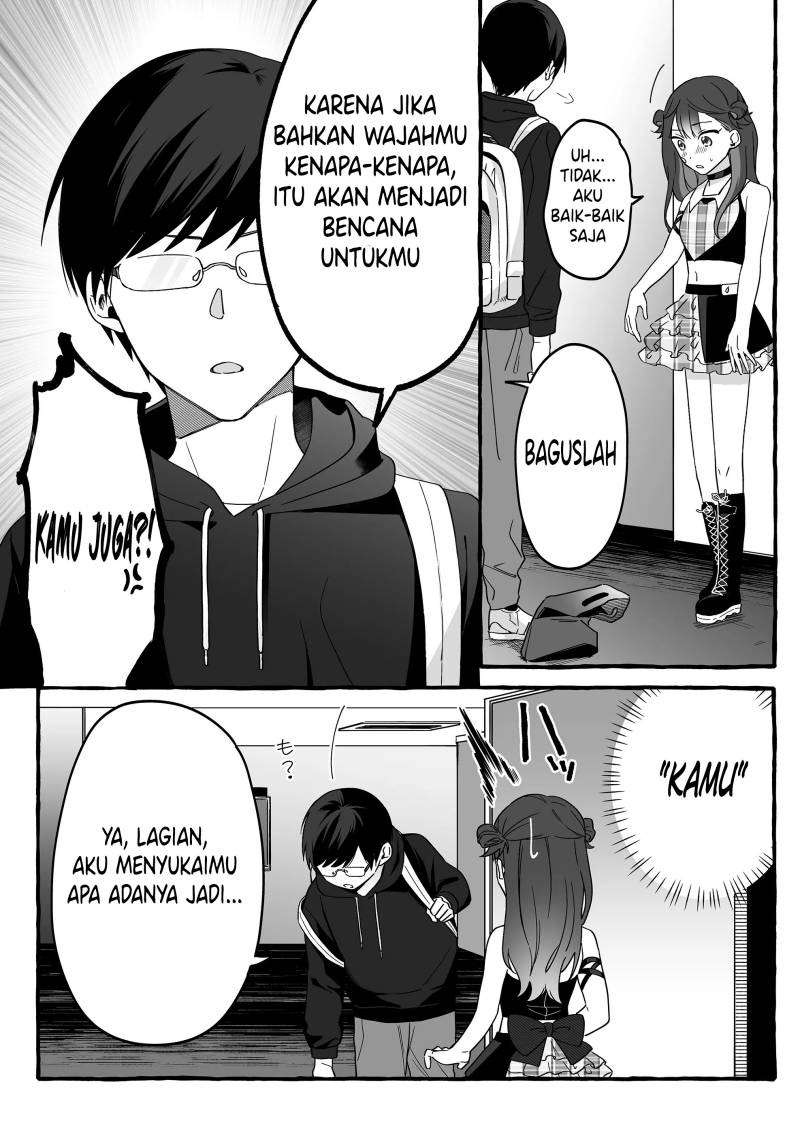 Damedol to Sekai ni Hitori Dake no Fan (Serialization)  Chapter 3 bahasa Indonesia Gambar 10