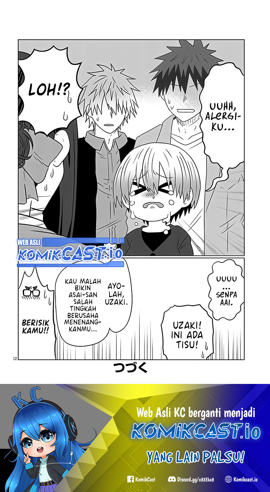 Uzaki-chan wa Asobitai! Chapter 95 Gambar 13