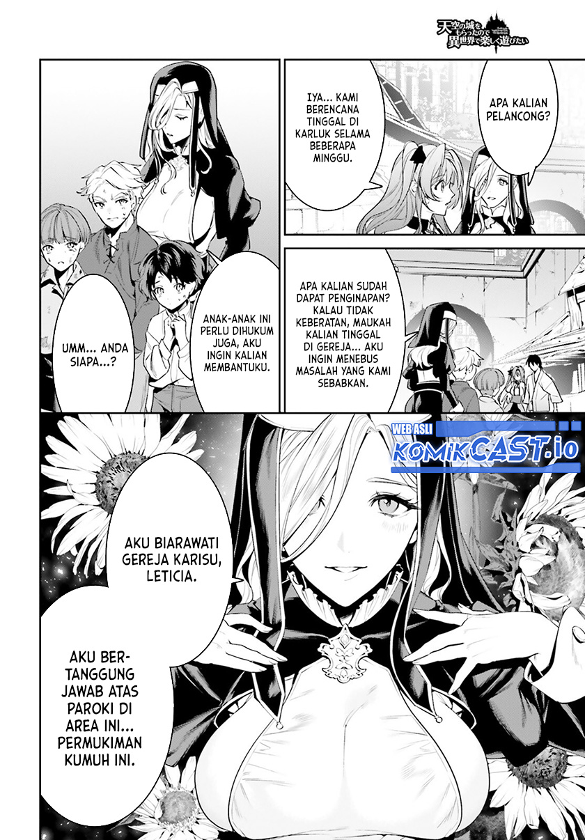 Tenkuu no Shiro o Moratta no de Isekai de Tanoshiku Asobitai Chapter 33 Gambar 17