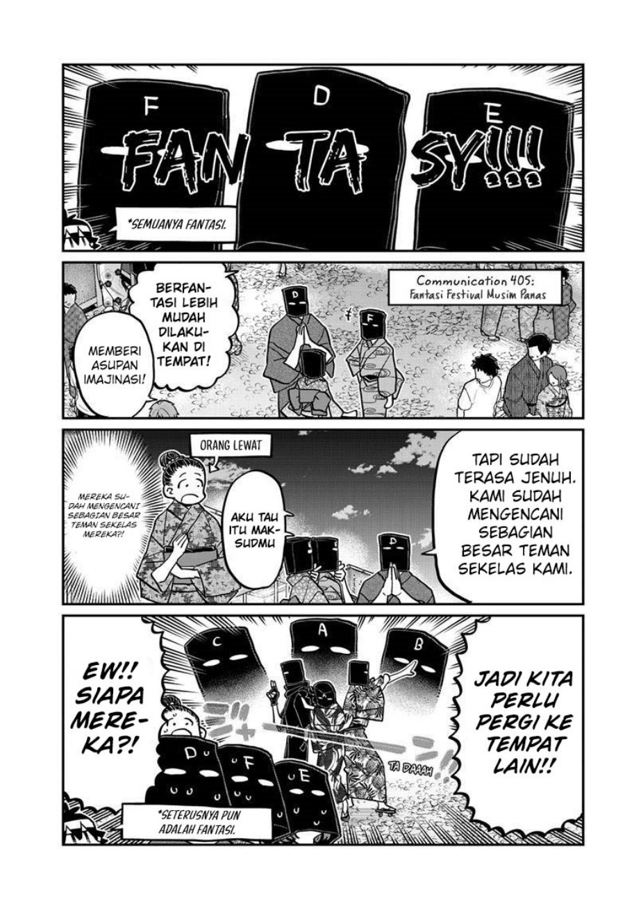 Komi-san wa Komyushou Desu Chapter 405 Gambar 8