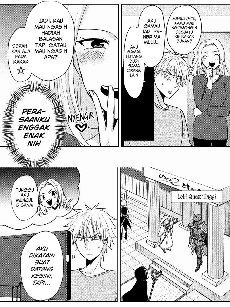 Baca Manga Netoge no Seibetsu wa Daitai Mitame de Damasareru Chapter 7 Gambar 2