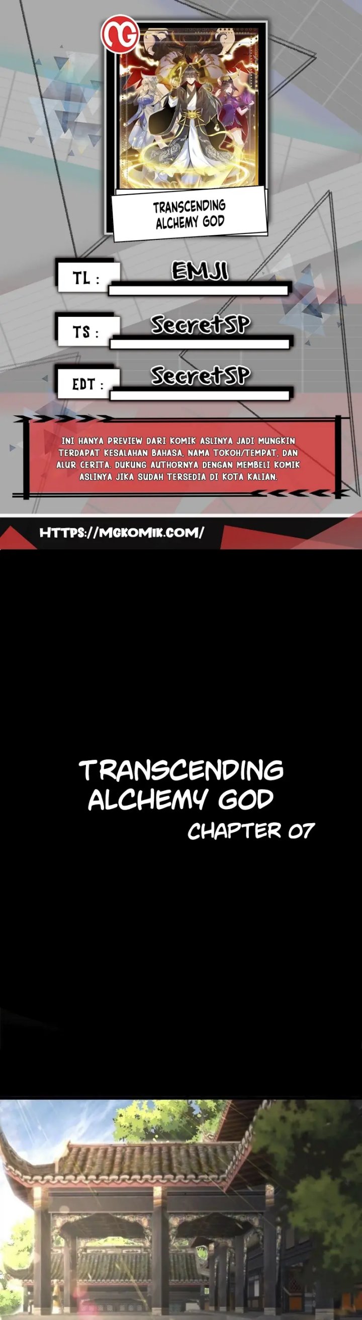 Baca Komik Transcending Alchemy God Chapter 7 Gambar 1
