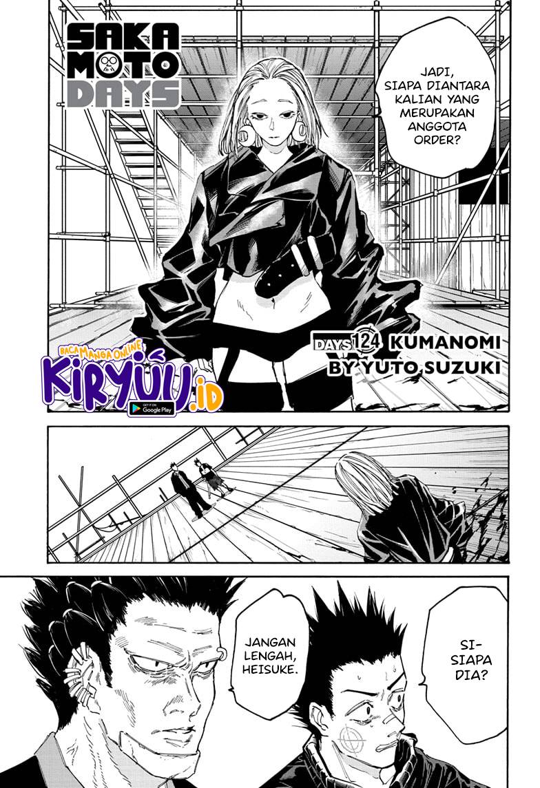 Baca Manga Sakamoto Days Chapter 124 Gambar 2