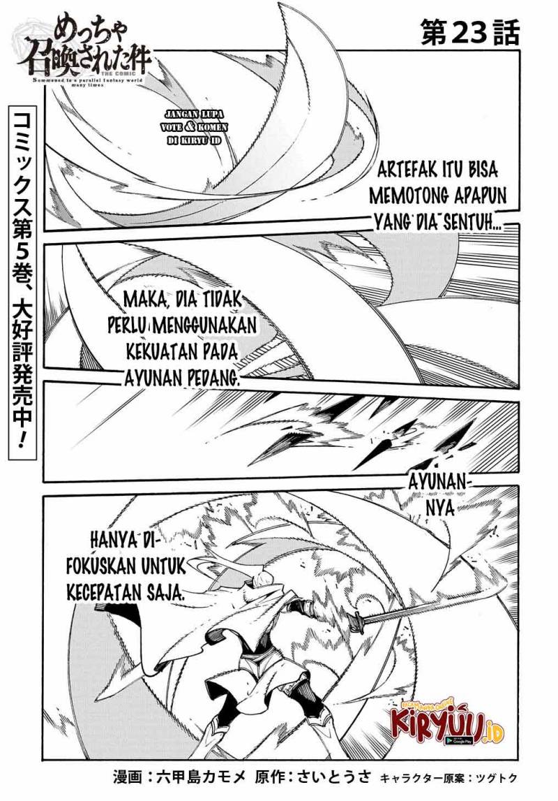 Baca Manga Meccha Shoukan Sareta Ken Chapter 23 Gambar 2