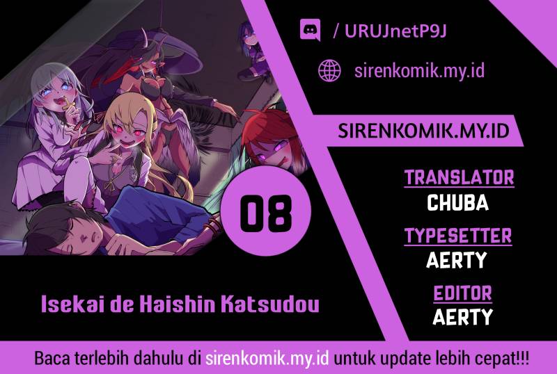 Baca Komik Isekai de Haishin Katsudou wo Shitara Tairyou no Yandere Shinja wo Umidashite Shimatta Ken Chapter 8 Gambar 1