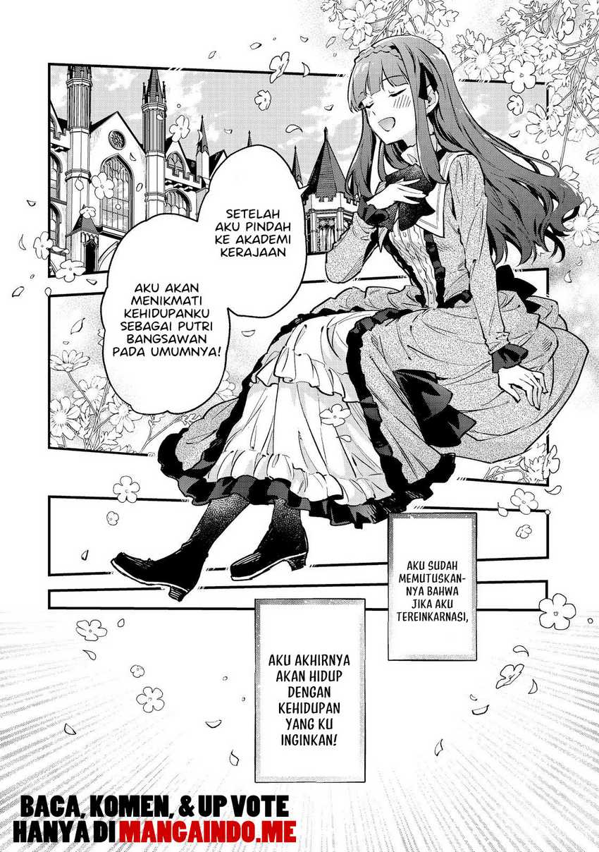 Akutou Ikka no Mana Musume, Tensei Saki mo Otome Game no Gokudou Reijou deshita Chapter 1.1 Gambar 19