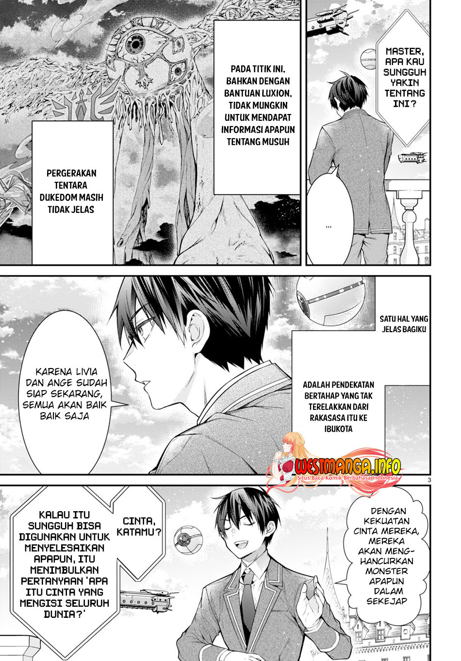 Otome Game Sekai wa Mob ni Kibishii Sekai Desu Chapter 55 Gambar 5