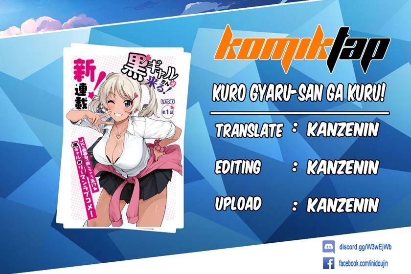 Baca Komik Kuro Gyaru-san ga Kuru! Chapter 12 Gambar 1