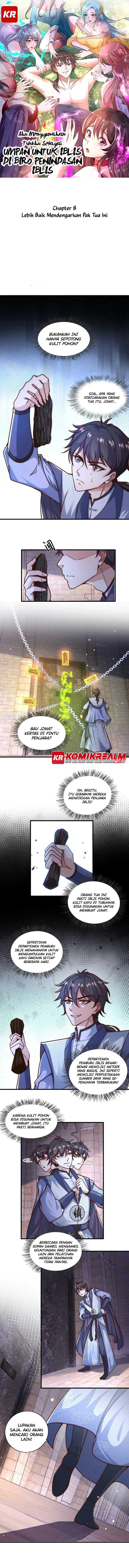 Baca Manhua I Am Using My Body As Bait For Demons At The Demon Suppression Bureau Chapter 8 Gambar 2