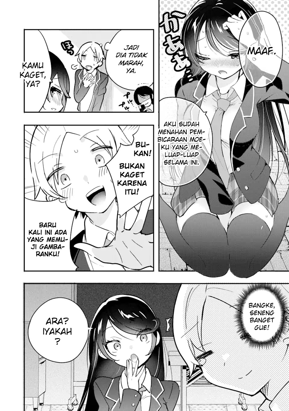 Gakuen 1 no Bishoujo wa x x Eshi no Ore ni Horeteiru!? Chapter 1.2 Gambar 10