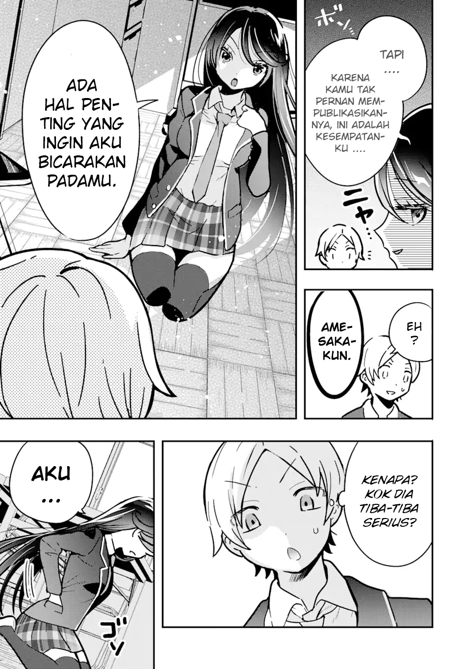 Gakuen 1 no Bishoujo wa x x Eshi no Ore ni Horeteiru!? Chapter 1.2 Gambar 14