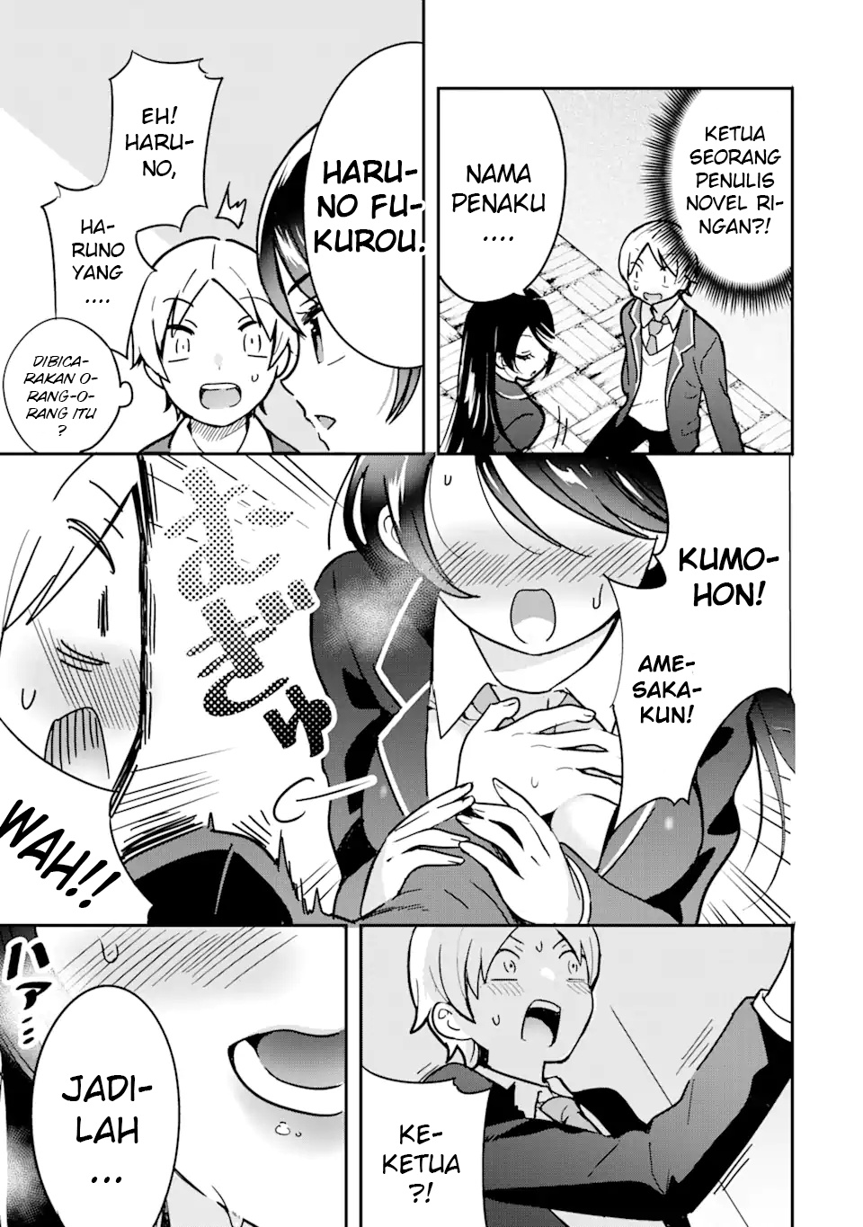 Gakuen 1 no Bishoujo wa x x Eshi no Ore ni Horeteiru!? Chapter 1.2 Gambar 16