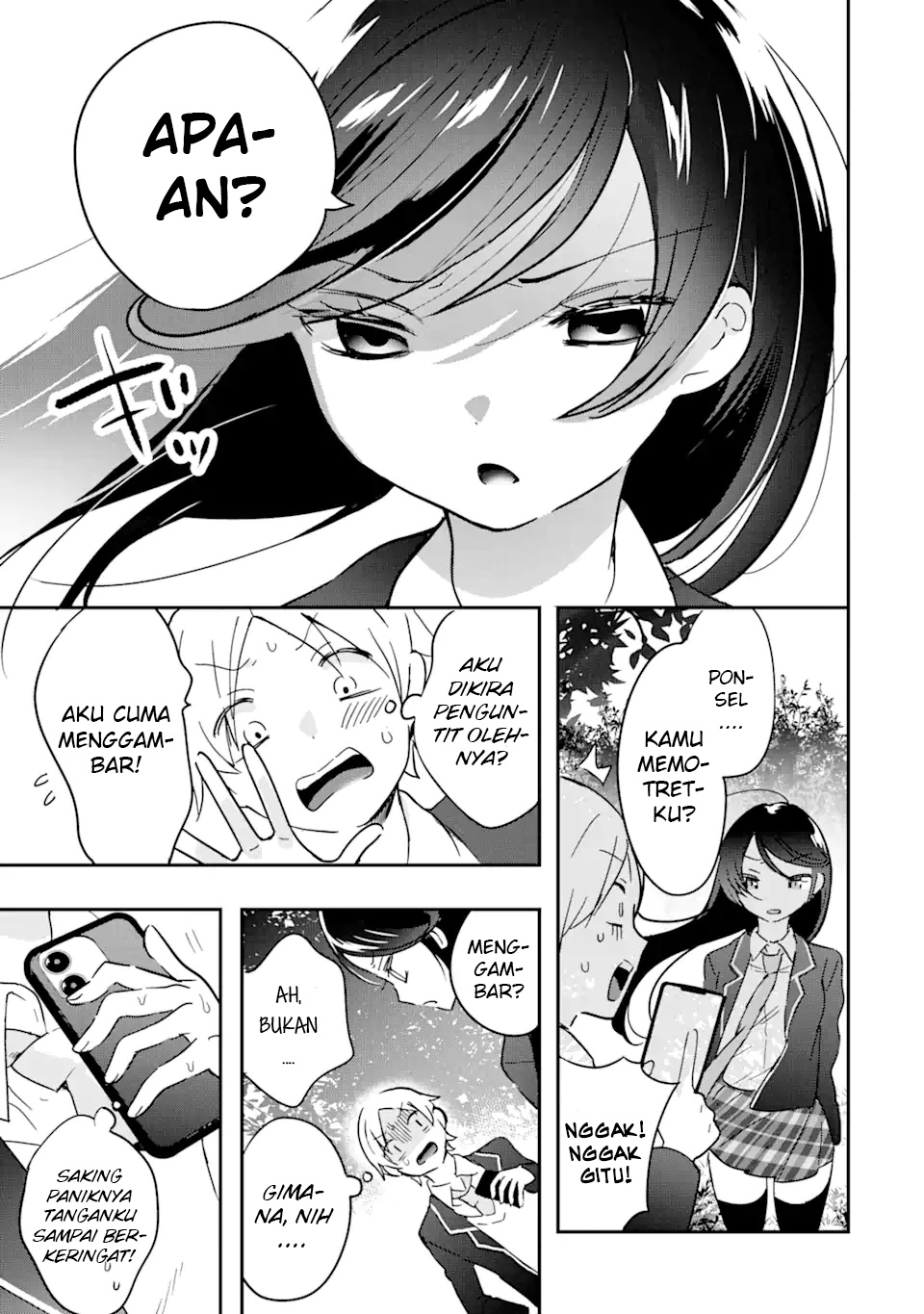 Gakuen 1 no Bishoujo wa x x Eshi no Ore ni Horeteiru!? Chapter 1.1 Gambar 20