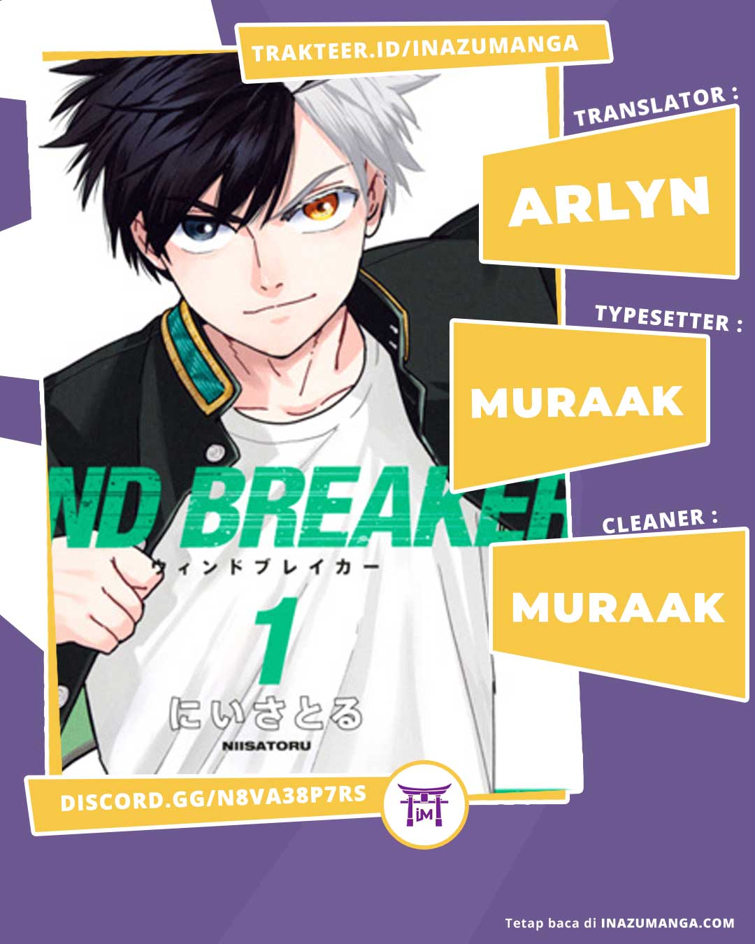 Baca Komik Wind Breaker (NII Satoru) Chapter 6 Gambar 1