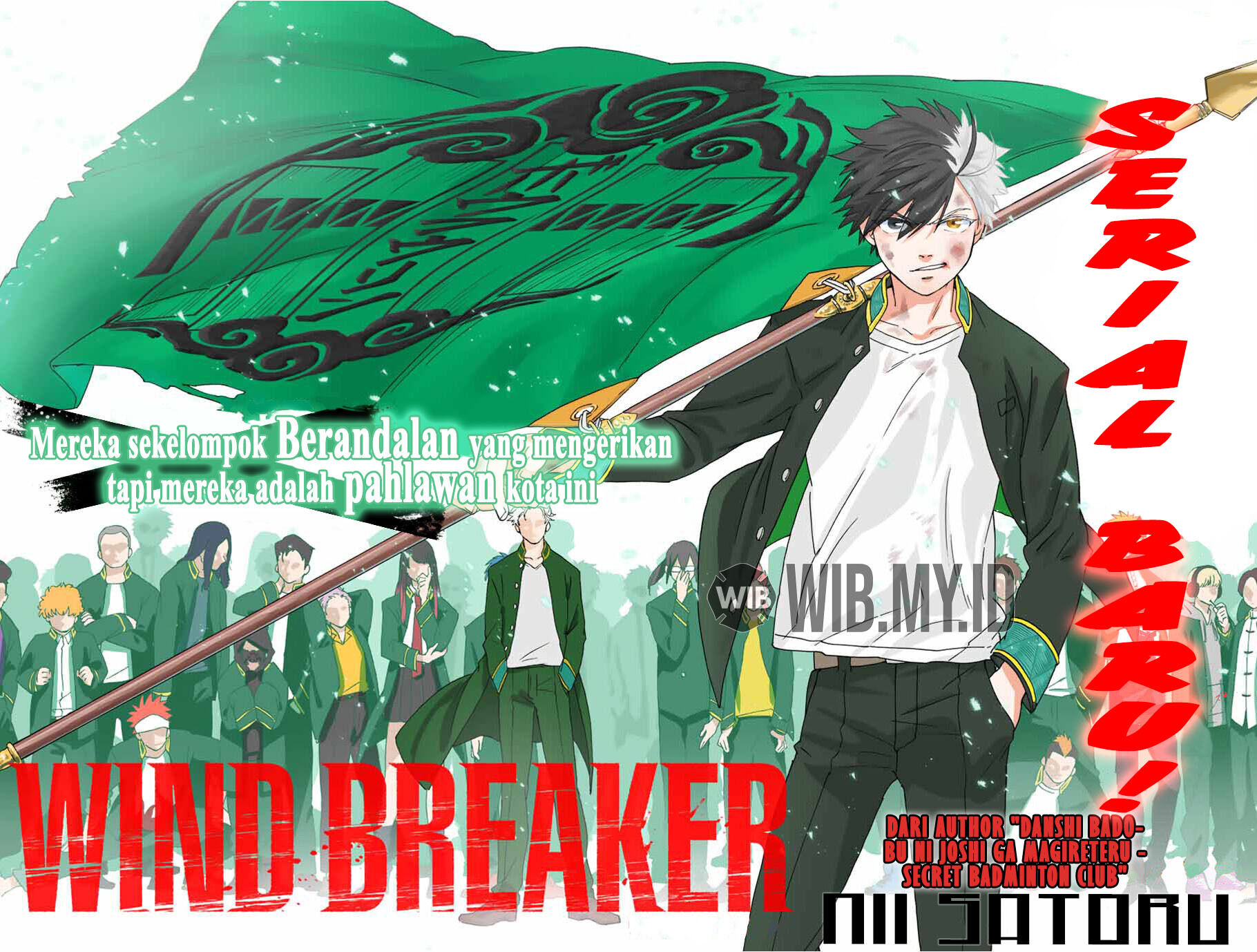 Baca Manga Wind Breaker (NII Satoru) Chapter 1.1 Gambar 2