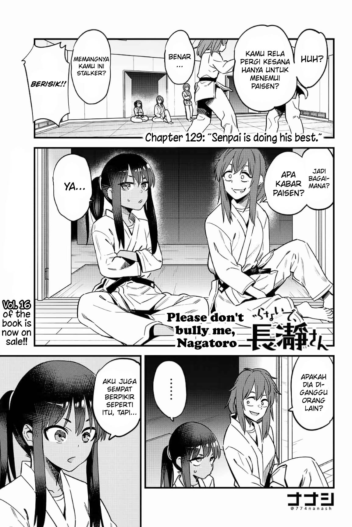 Baca Manga Ijiranaide, Nagatoro-san Chapter 129 Gambar 2