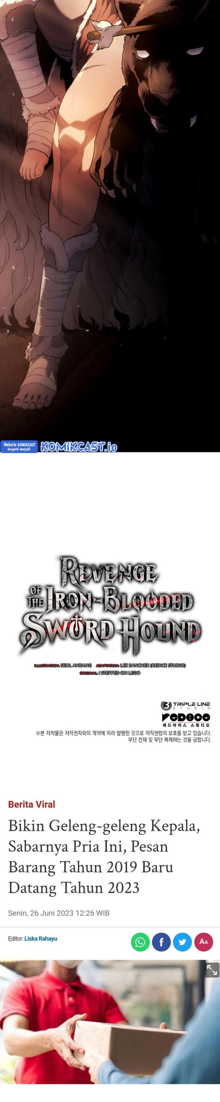 Revenge of the Iron-Blooded Sword Hound Chapter 32 Gambar 47