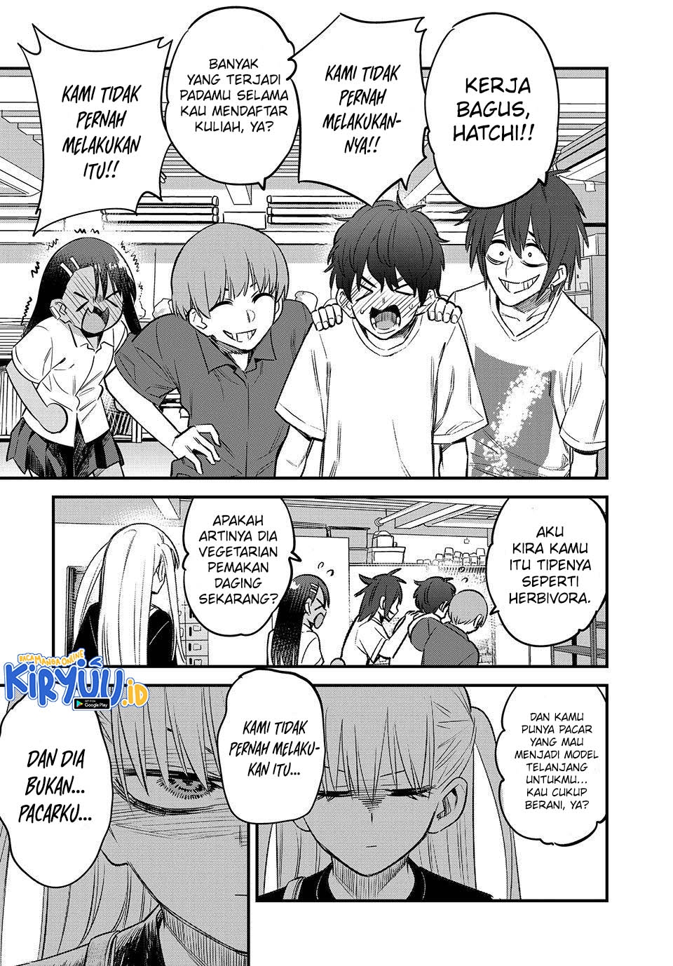 Ijiranaide, Nagatoro-san Chapter 130 Gambar 18