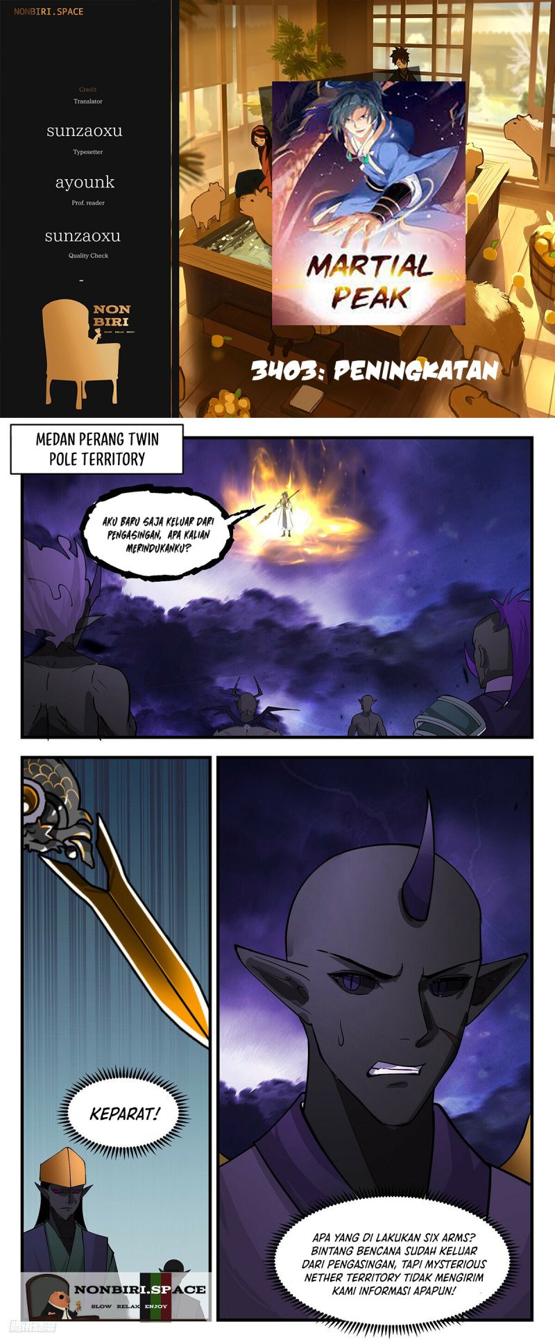 Baca Komik Martial Peak Part 2 Chapter 3403 Gambar 1