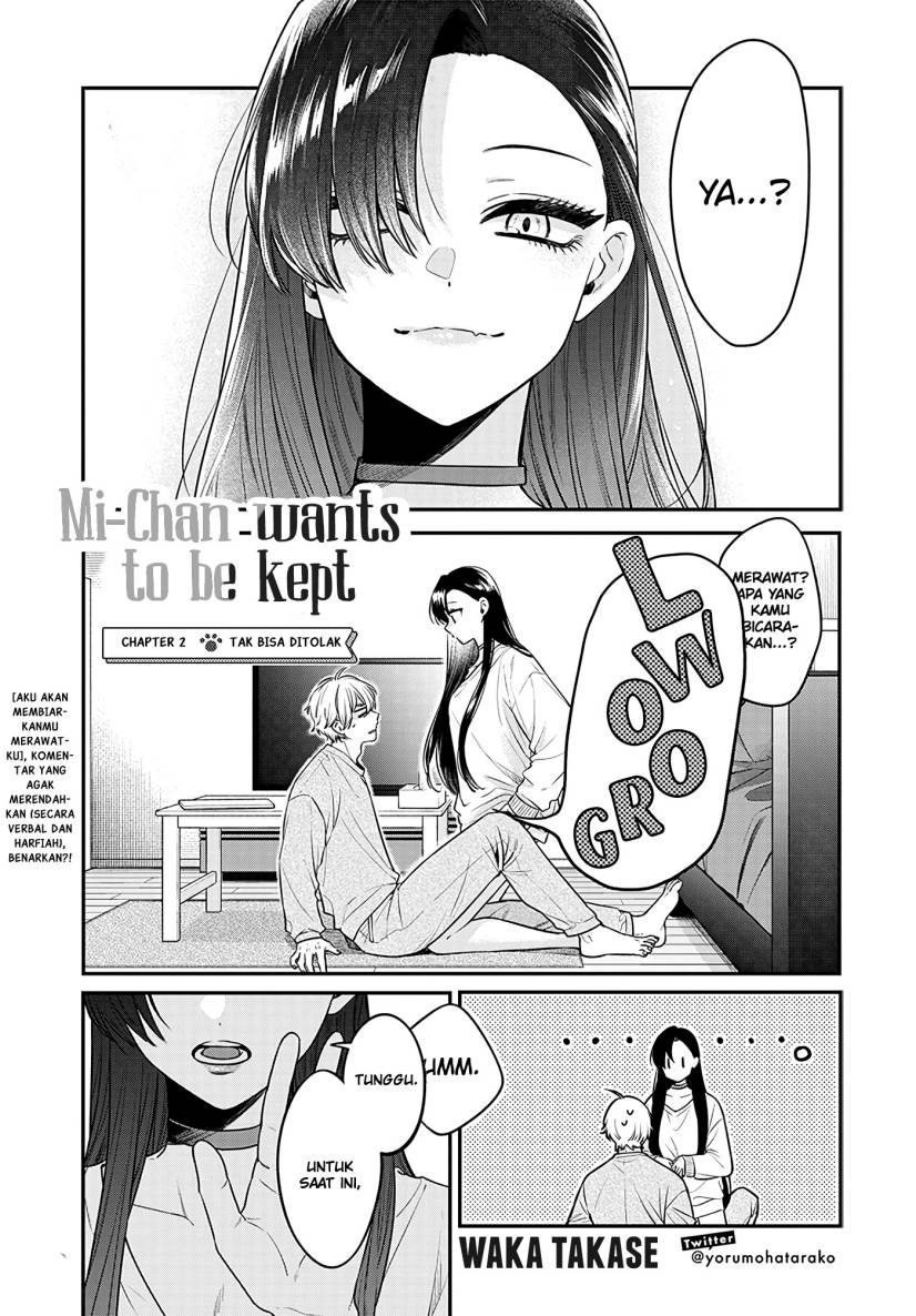 Baca Manga Mi-chan wa Kawaretai Chapter 2 Gambar 2