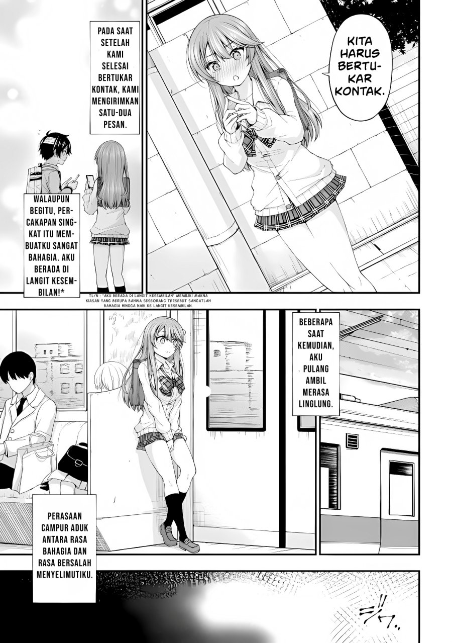 Inkya no Boku ni Batsu Game ni Kokuhaku Shitekita Hazu no Gyaru ga, Doumitemo Boku ni Betahore Desu Chapter 2.5 Gambar 14