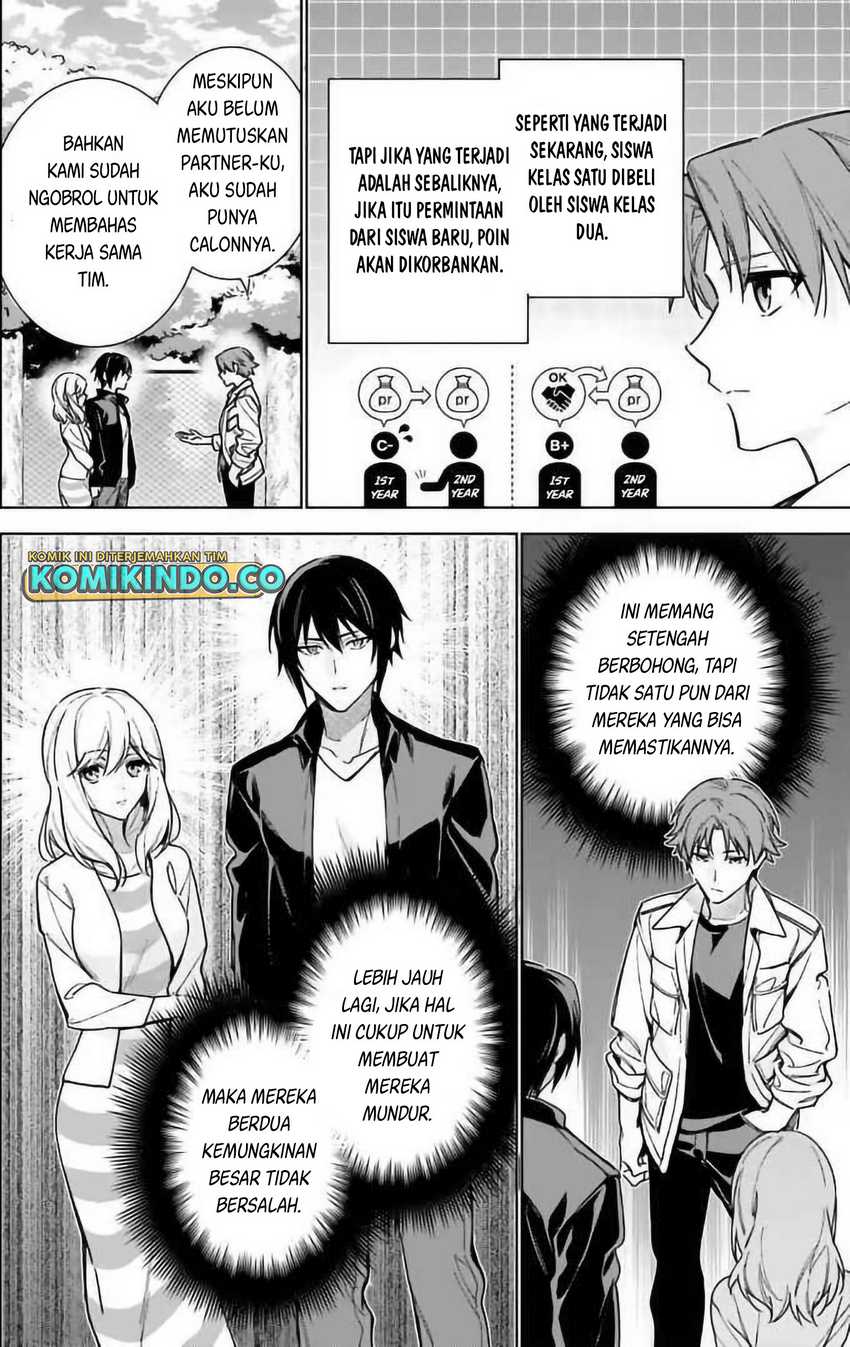 Youkoso Jitsuryoku Shijou Shugi no Kyoushitsu e: 2-nensei-hen Chapter 13 Gambar 11