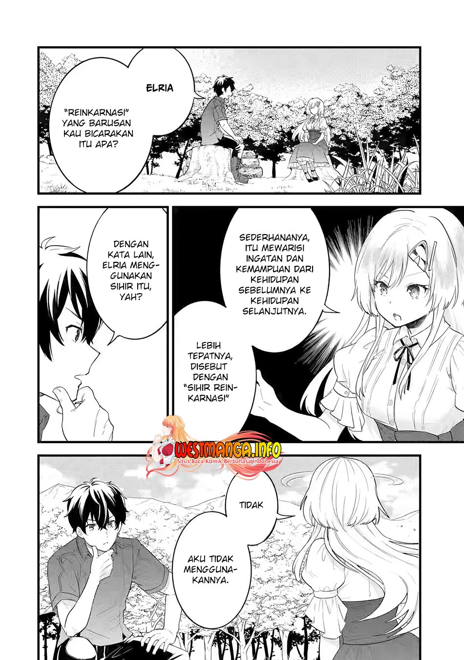Eiyuu to Kenja no Tensei Kon Chapter 1.2 Gambar 29
