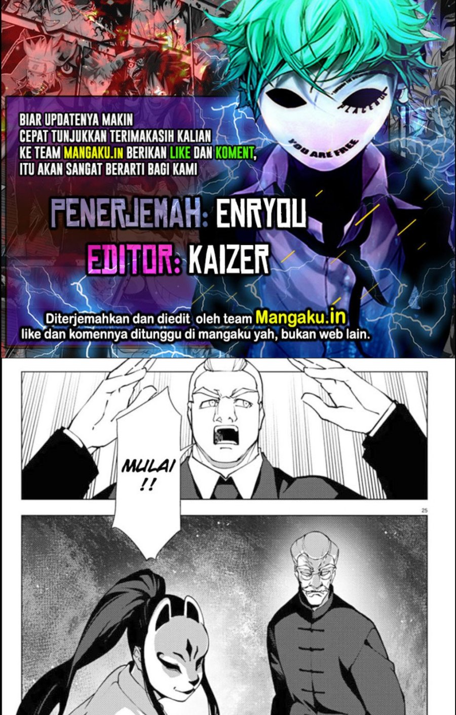 Baca Komik Darwins Game Chapter 112.2 Gambar 1