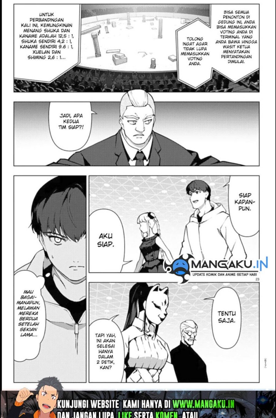 Darwins Game Chapter 112.1 Gambar 21