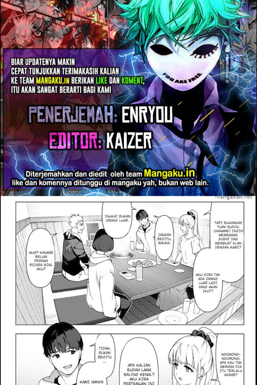 Baca Komik Darwins Game Chapter 111.2 Gambar 1