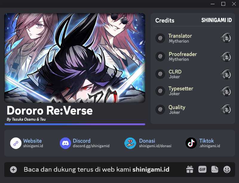 Baca Komik Dororo Re:Verse Chapter 31 Gambar 1