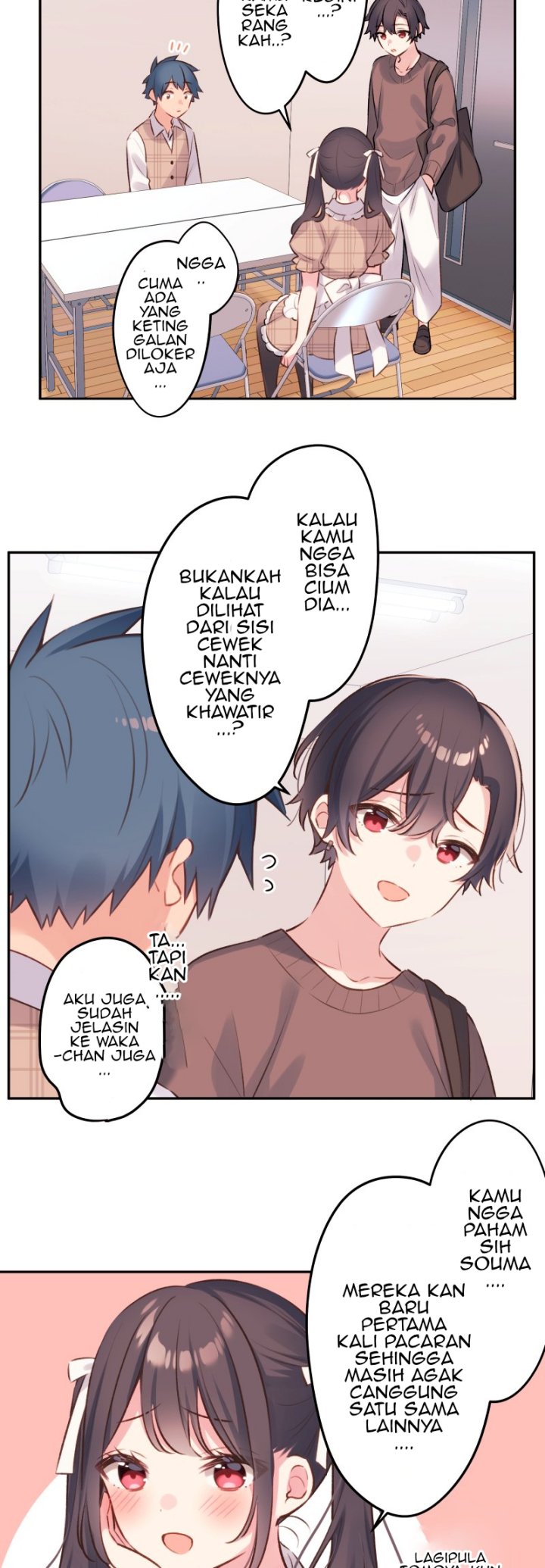 Waka-chan Is Flirty Again Chapter 95 Gambar 8