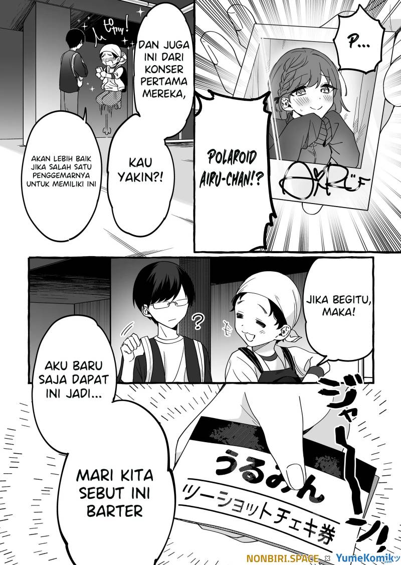 Damedol to Sekai ni Hitori Dake no Fan (Serialization)  Chapter 4 bahasa Indonesia Gambar 4