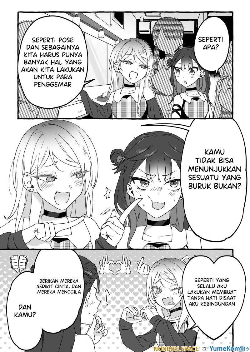 Damedol to Sekai ni Hitori Dake no Fan (Serialization)  Chapter 4 bahasa Indonesia Gambar 8