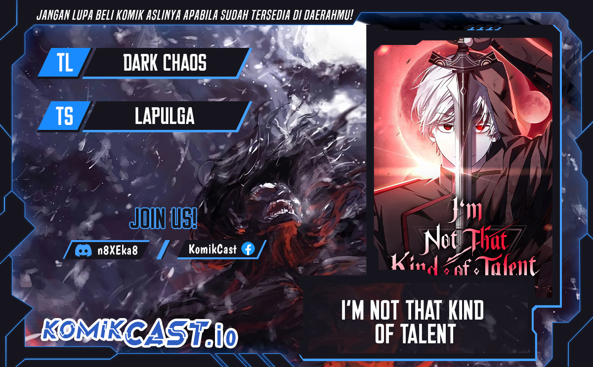 Baca Komik I’m Not That Kind of Talent Chapter 41 Gambar 1