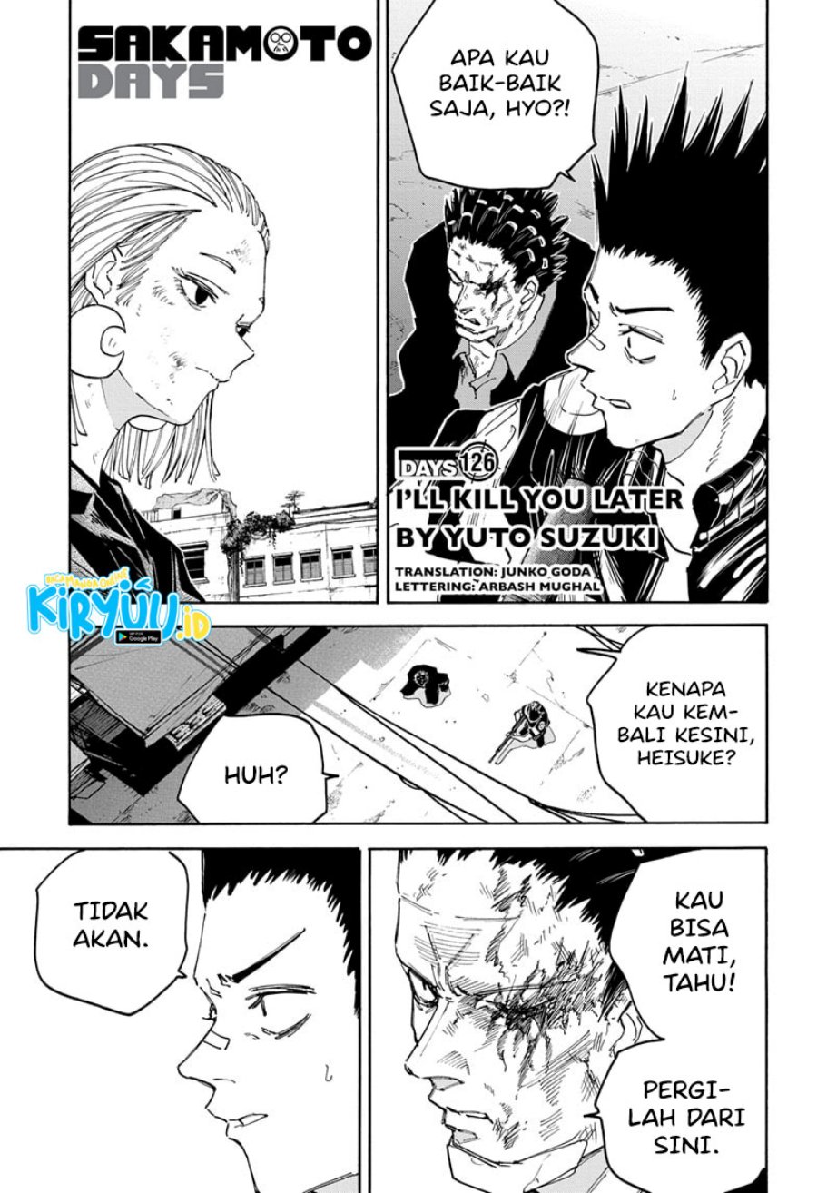 Baca Manga Sakamoto Days Chapter 126 Gambar 2