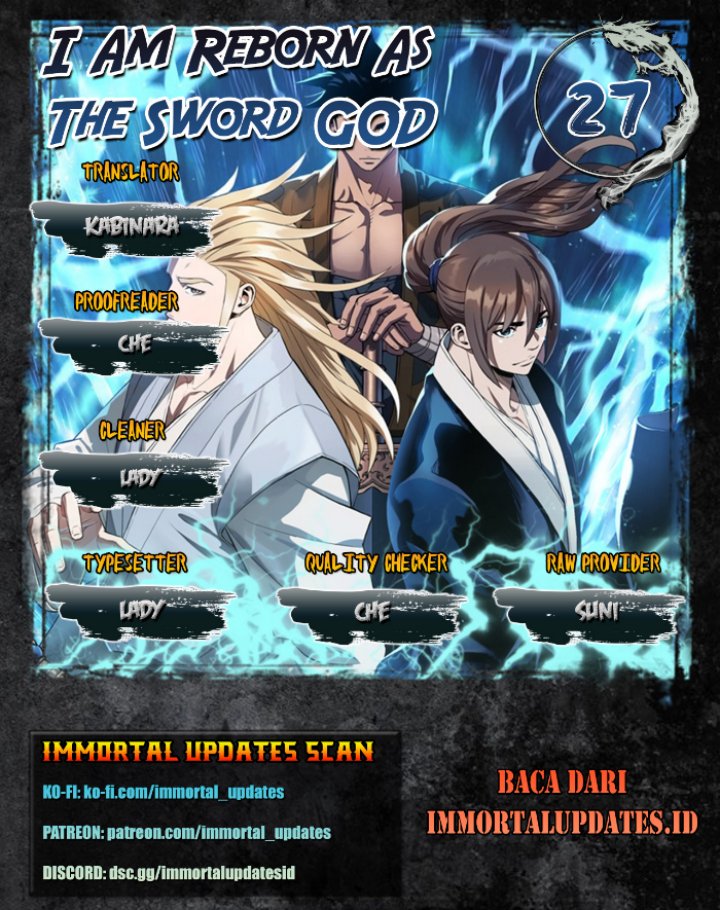 Baca Komik I Am Reborn As The Sword God Chapter 27 Gambar 1