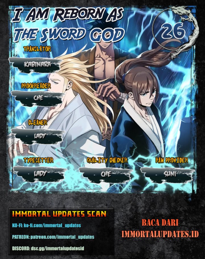 Baca Komik I Am Reborn As The Sword God Chapter 26 Gambar 1