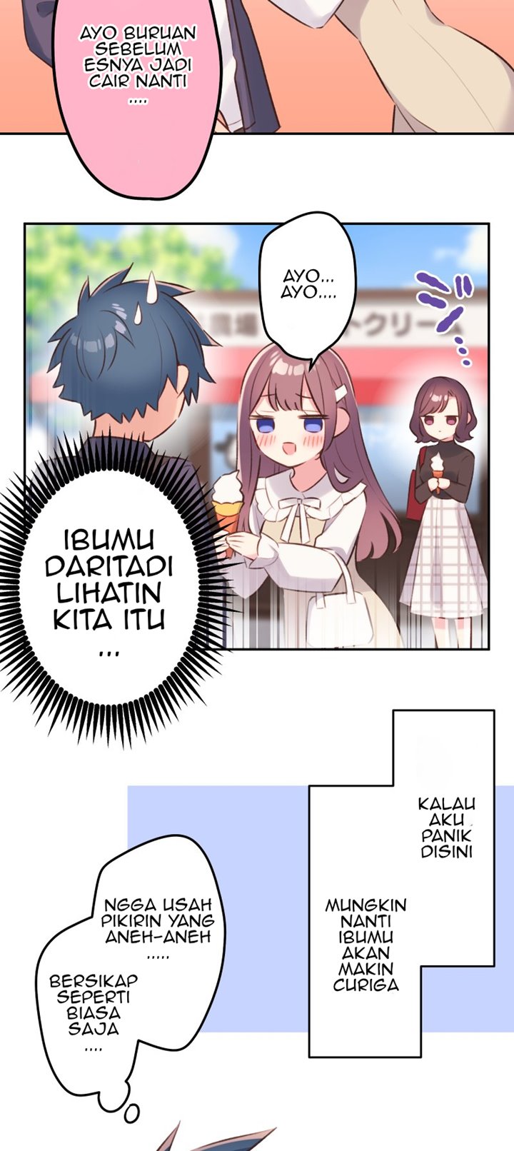 Waka-chan Is Flirty Again Chapter 100 Gambar 20