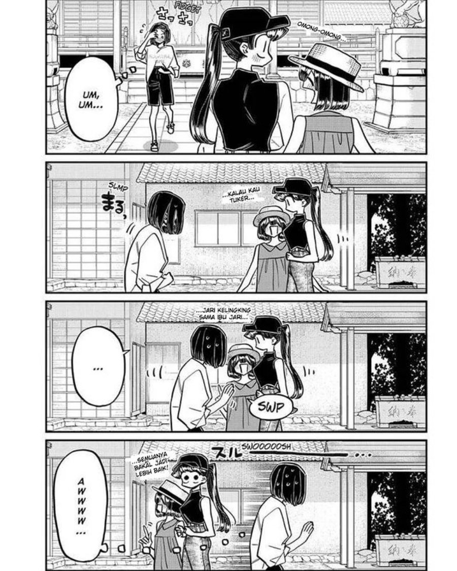 Komi-san wa Komyushou Desu Chapter 410 Gambar 5