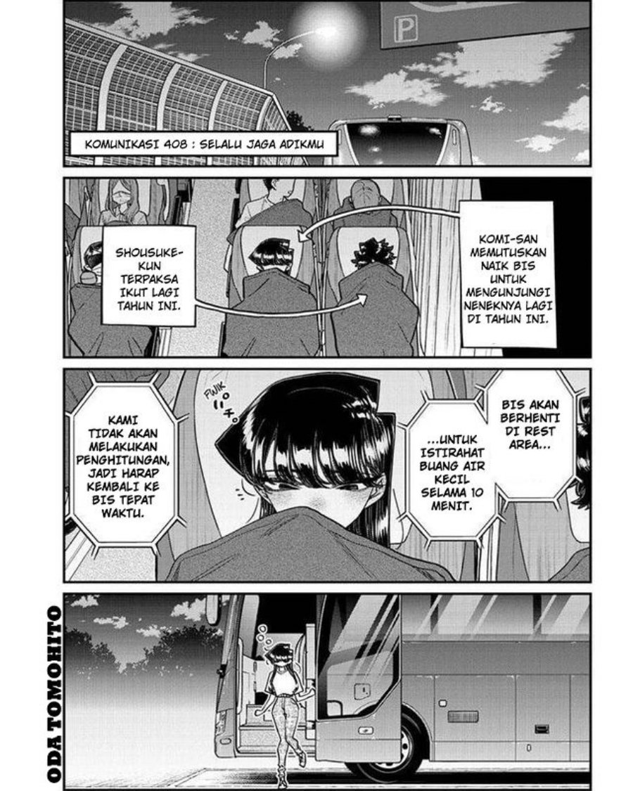 Baca Komik Komi-san wa Komyushou Desu Chapter 408 Gambar 1