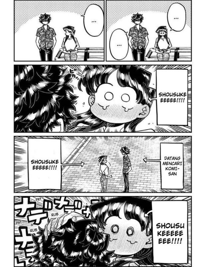 Komi-san wa Komyushou Desu Chapter 408 Gambar 6