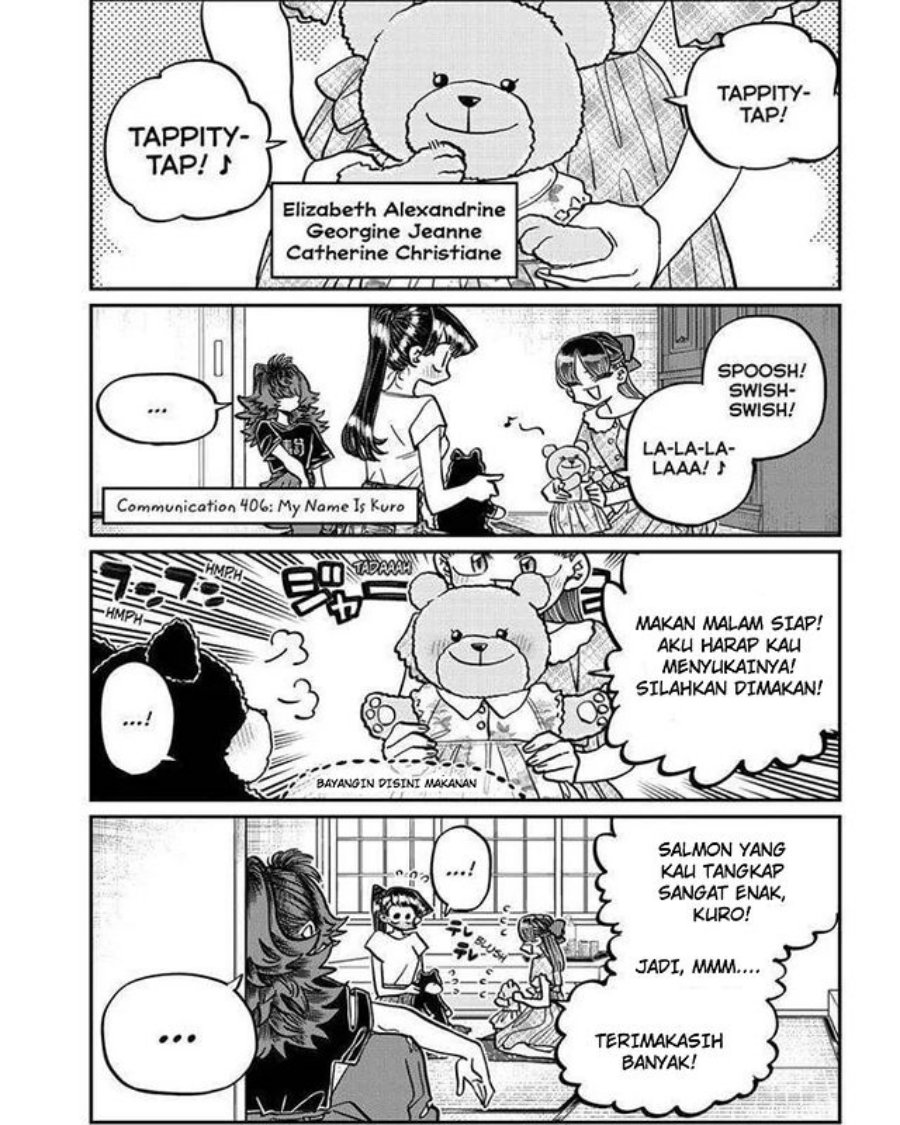 Baca Komik Komi-san wa Komyushou Desu Chapter 406 Gambar 1