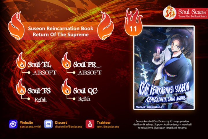 Baca Komik Suseon Reincarnation Book Return Of The Supreme Chapter 11 Gambar 1