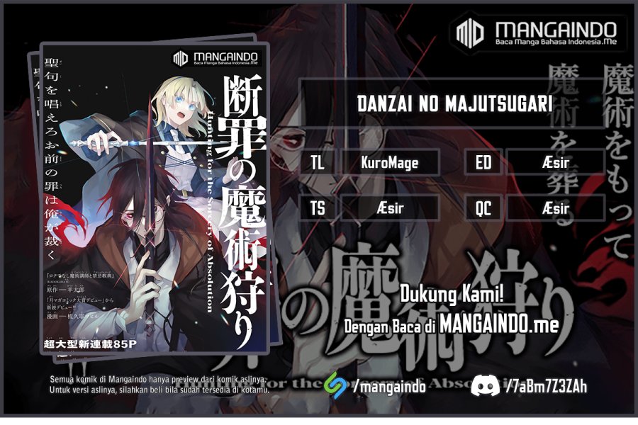 Baca Komik Danzai no Majutsugari Chapter 4.1 Gambar 1