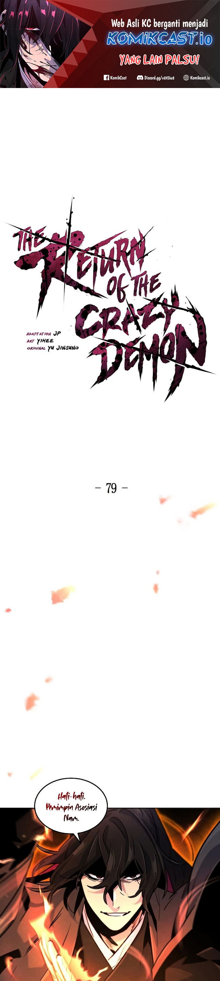 Baca Manhwa Return of the Mad Demon Chapter 79 Gambar 2