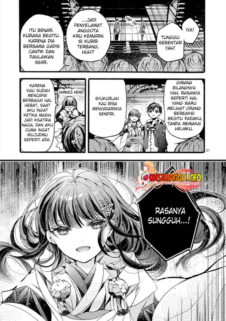 Saikyo Shoku <Ryukishi> Kara Shokyu Shoku <Hakobiya> Ni Nattano Ni, Naze Ka Yushatachi Kara Tayoraretemasu Chapter 21 Gambar 20