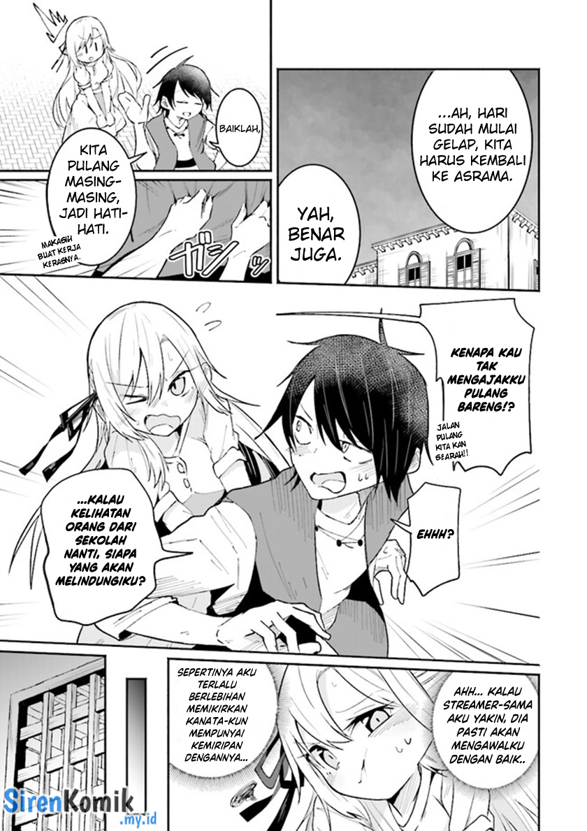 Isekai de Haishin Katsudou wo Shitara Tairyou no Yandere Shinja wo Umidashite Shimatta Ken Chapter 10 Gambar 15